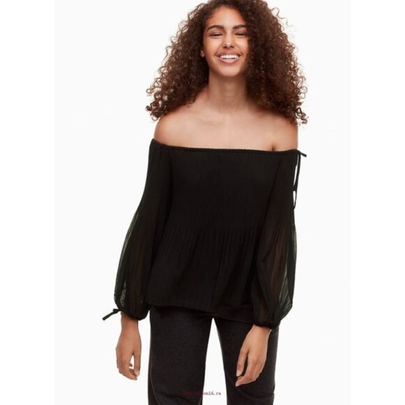 Wilfred by Aritzia Talence Chiffon Blouse - Picture 1 of 4